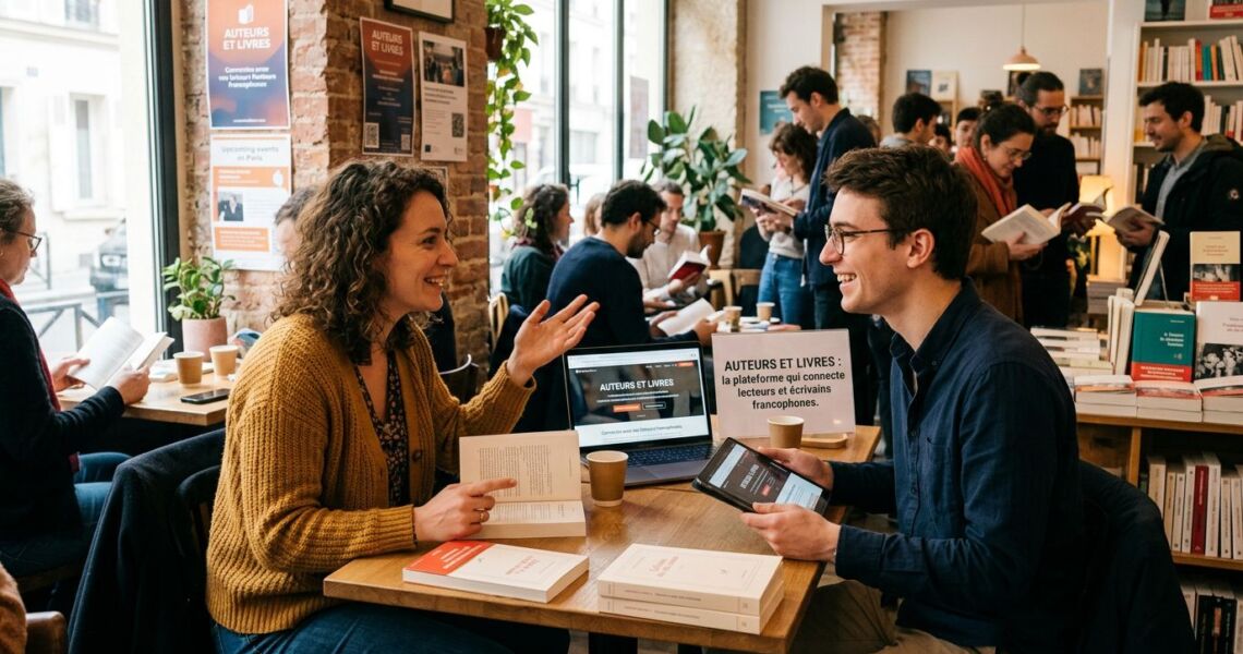Auteurs et Livres plateforme entre lecteurs et écrivains