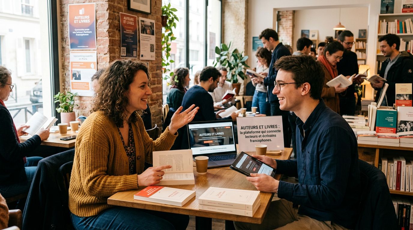 Auteurs et Livres plateforme entre lecteurs et écrivains